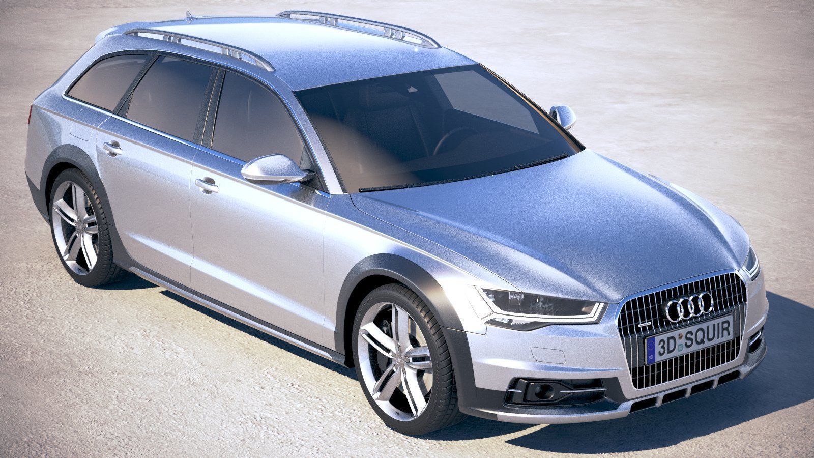 Audi A6 Allroad 2015-2018 3D model_11