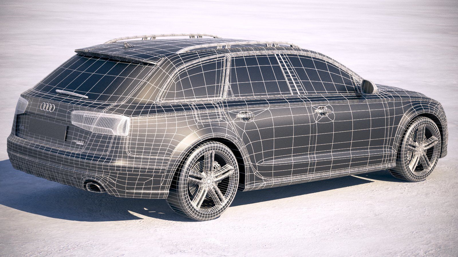 Audi A6 Allroad 2015-2018 3D model_20