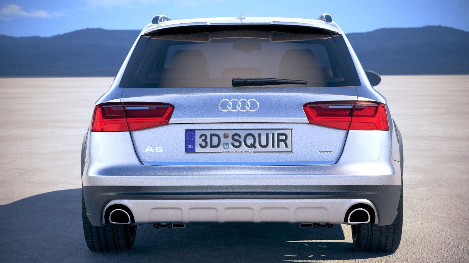 Audi A6 Allroad 2015-2018 3D model_10