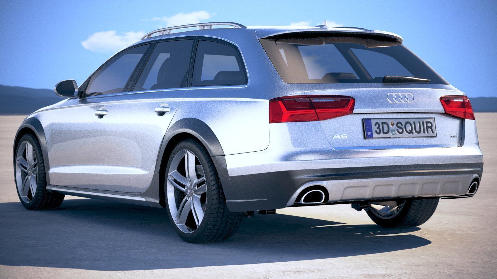 Audi A6 Allroad 2015-2018 3D model_13