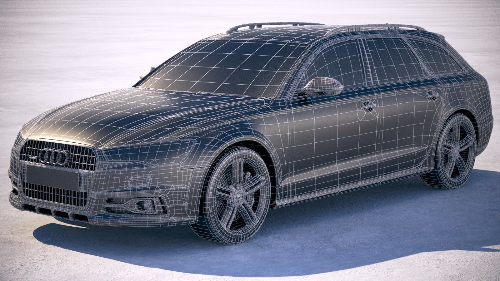 Audi A6 Allroad 2015-2018 3D model_19