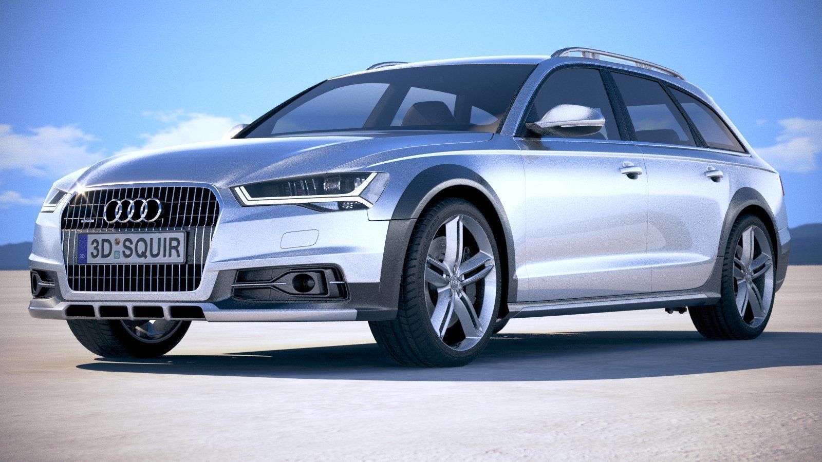 Audi A6 Allroad 2015-2018 3D model_12