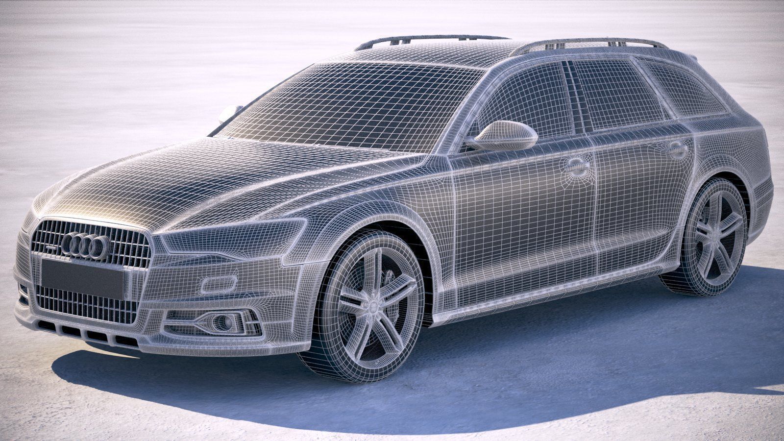 Audi A6 Allroad 2015-2018 3D model_17