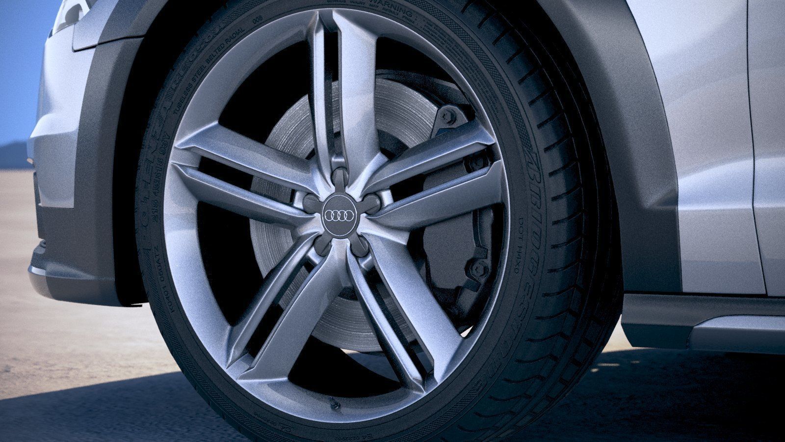 Audi A6 Allroad 2015-2018 3D model_14