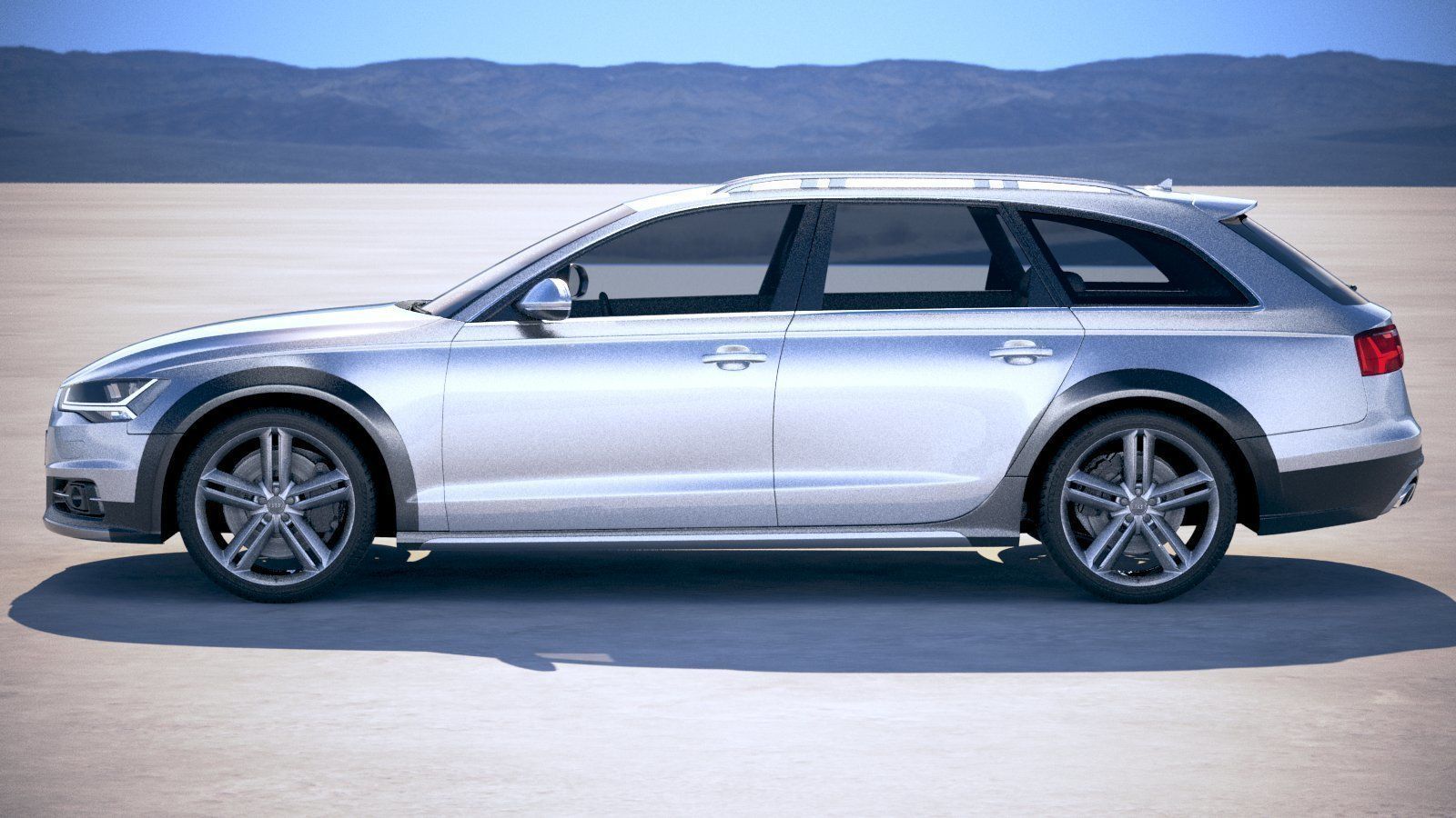 Audi A6 Allroad 2015-2018 3D model_6