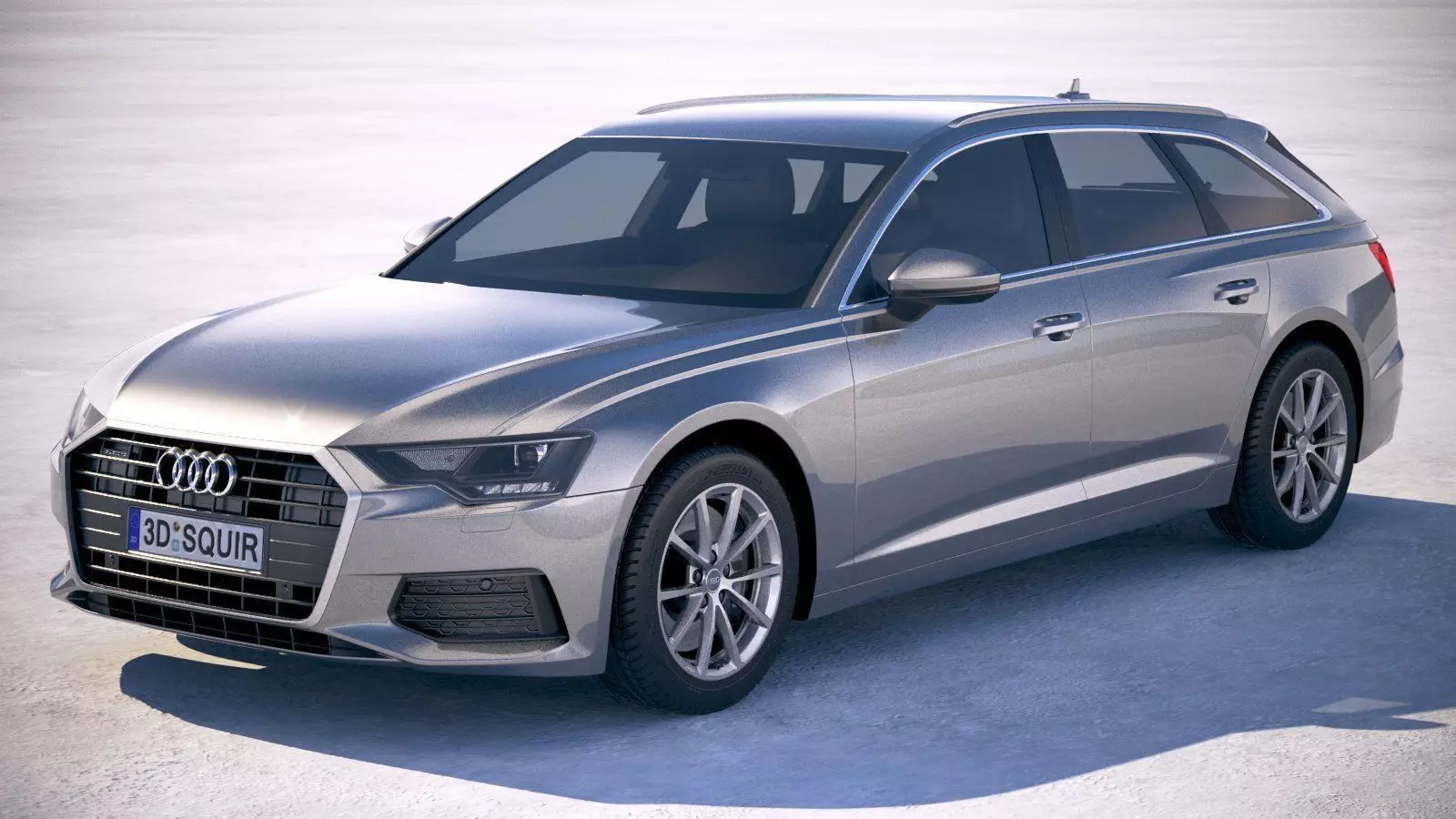 Audi A6 Avant 2019 3D model_0