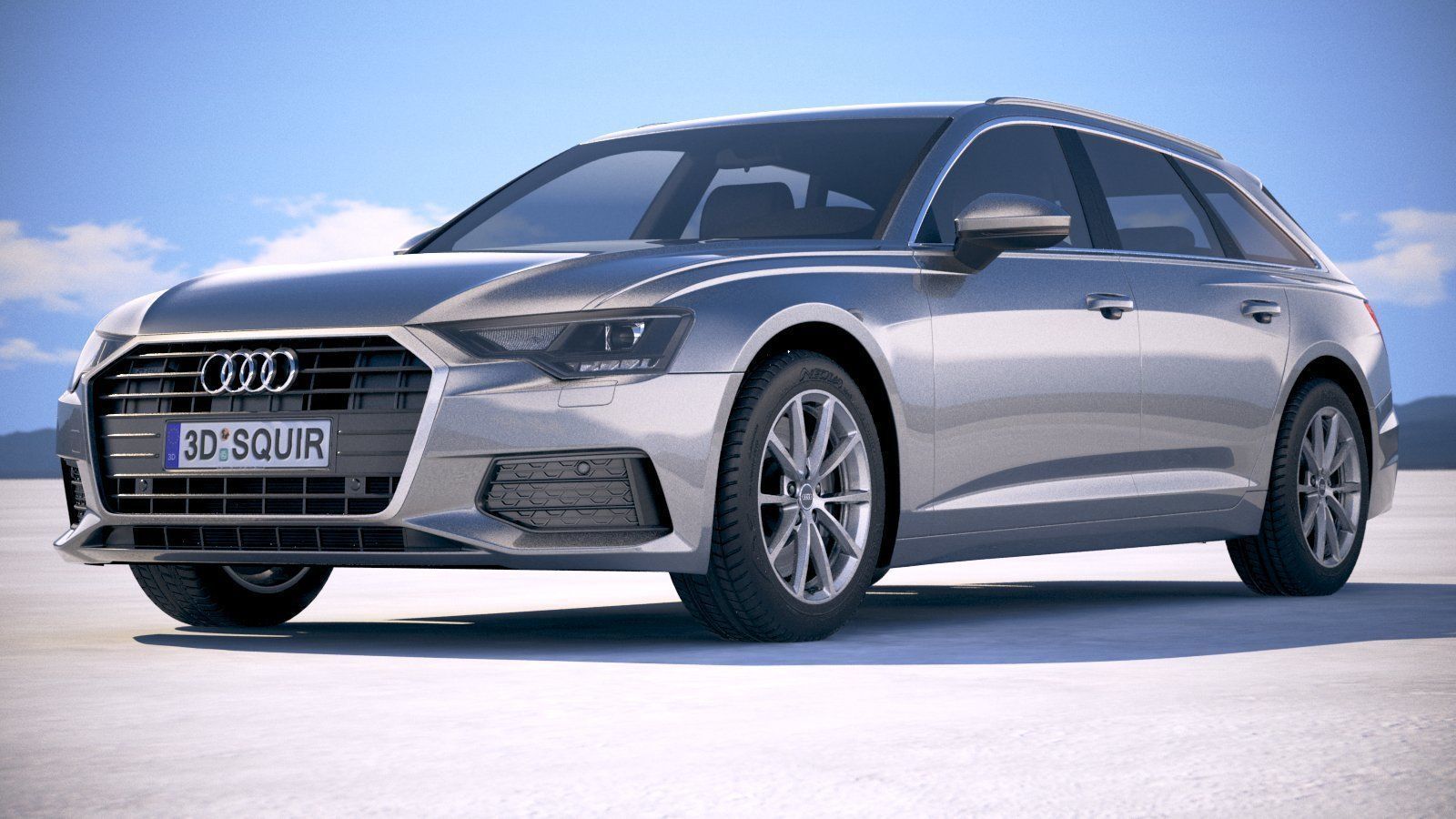 Audi A6 Avant 2019 3D model_12
