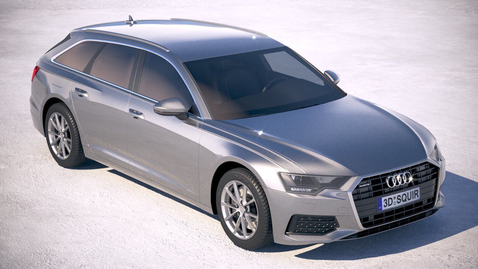 Audi A6 Avant 2019 3D model_11