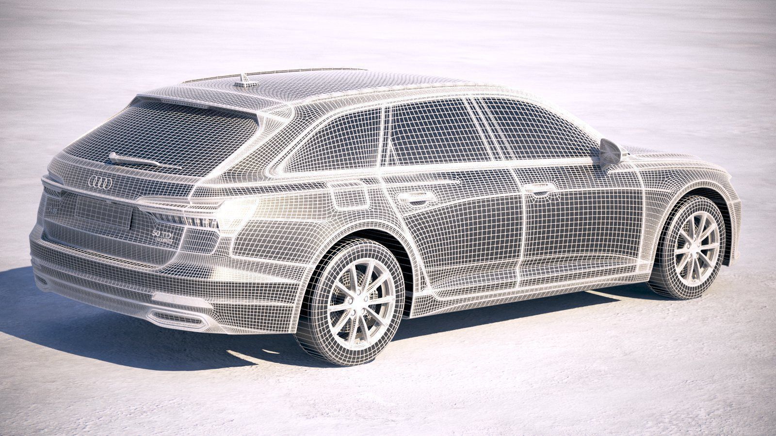 Audi A6 Avant 2019 3D model_18