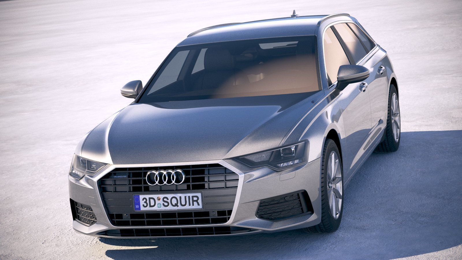 Audi A6 Avant 2019 3D model_1