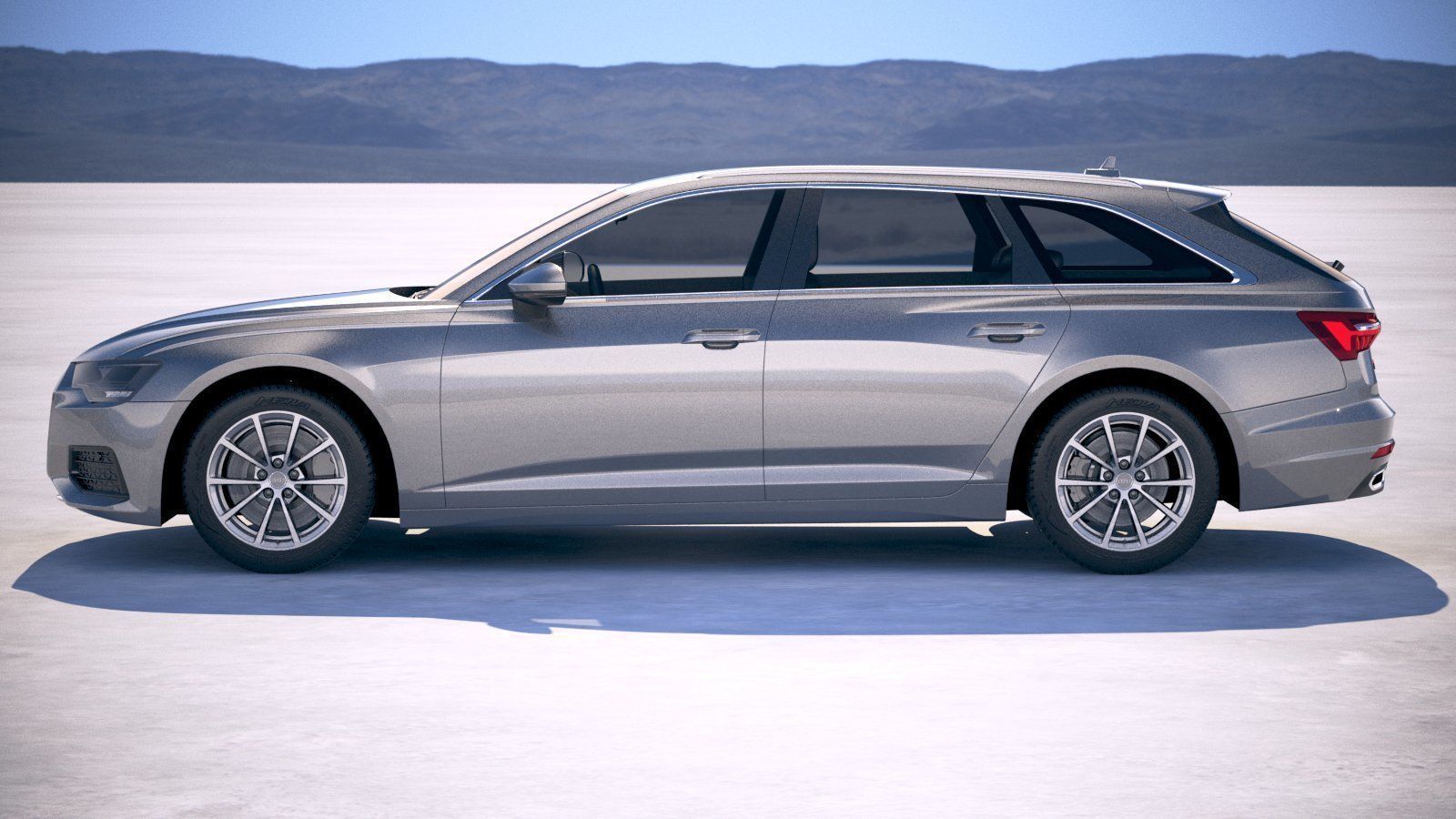 Audi A6 Avant 2019 3D model_6