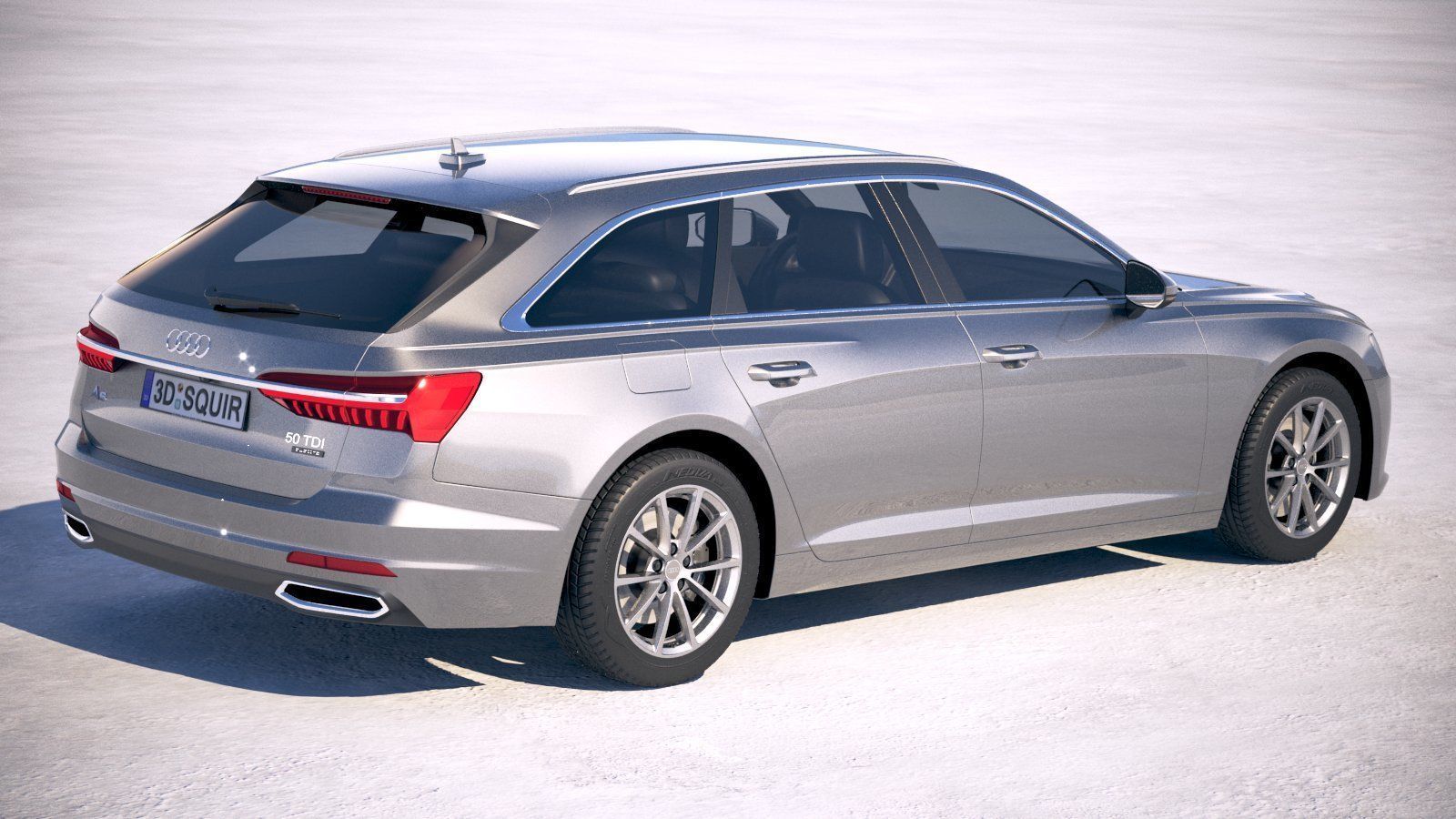 Audi A6 Avant 2019 3D model_4