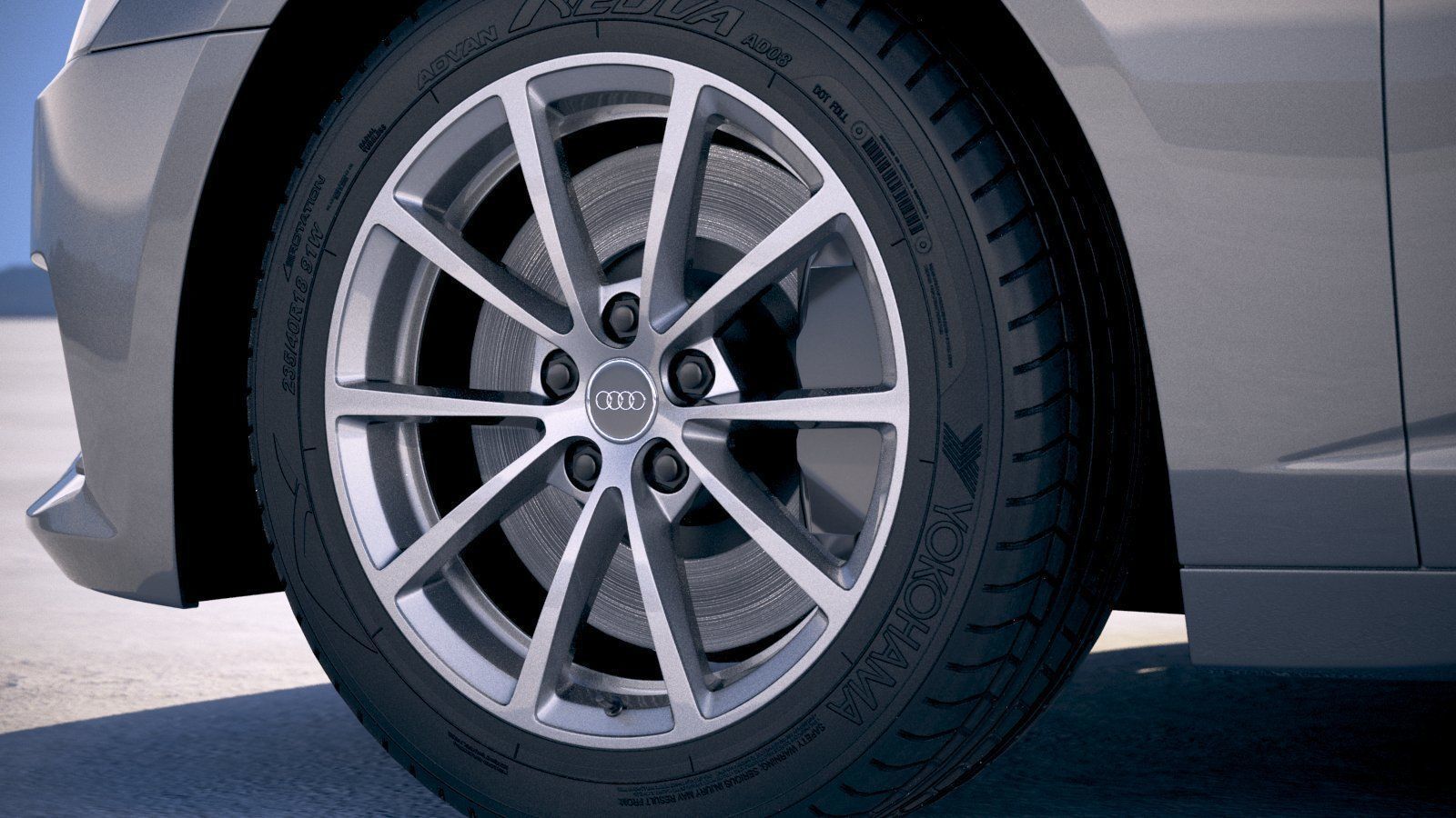 Audi A6 Avant 2019 3D model_14