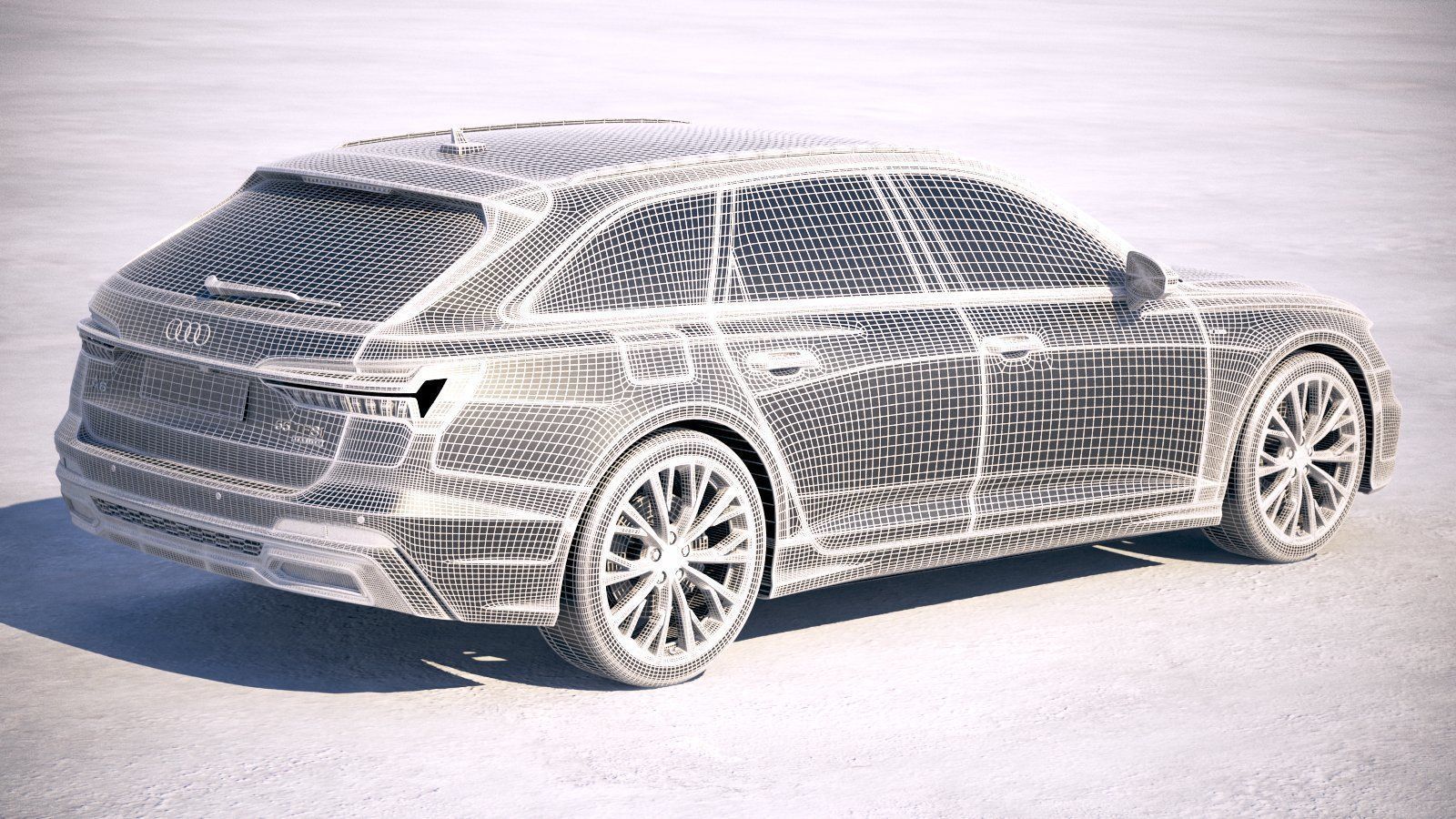 Audi A6 Avant S-line 2019 3D model_18