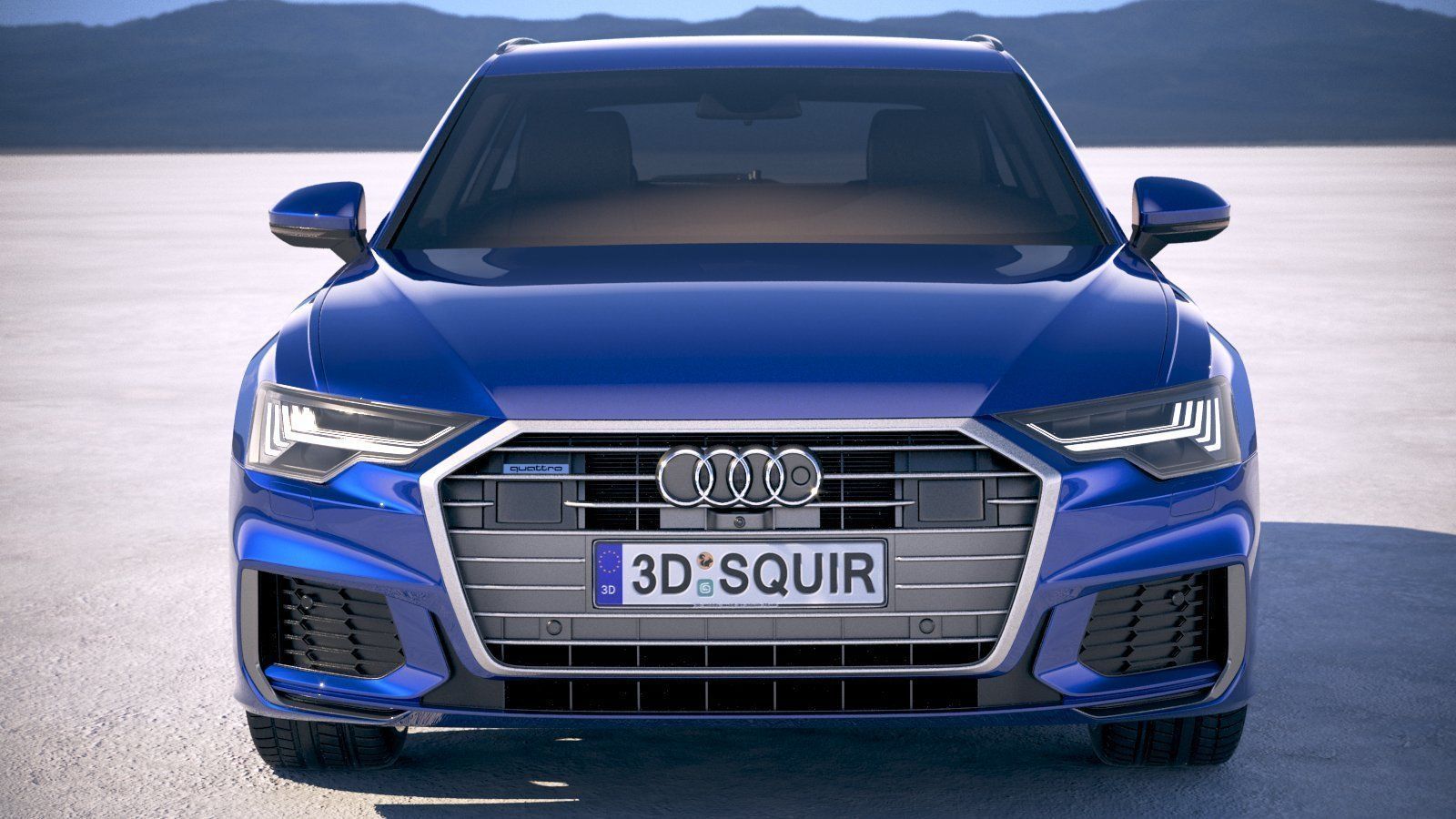 Audi A6 Avant S-line 2019 3D model_9