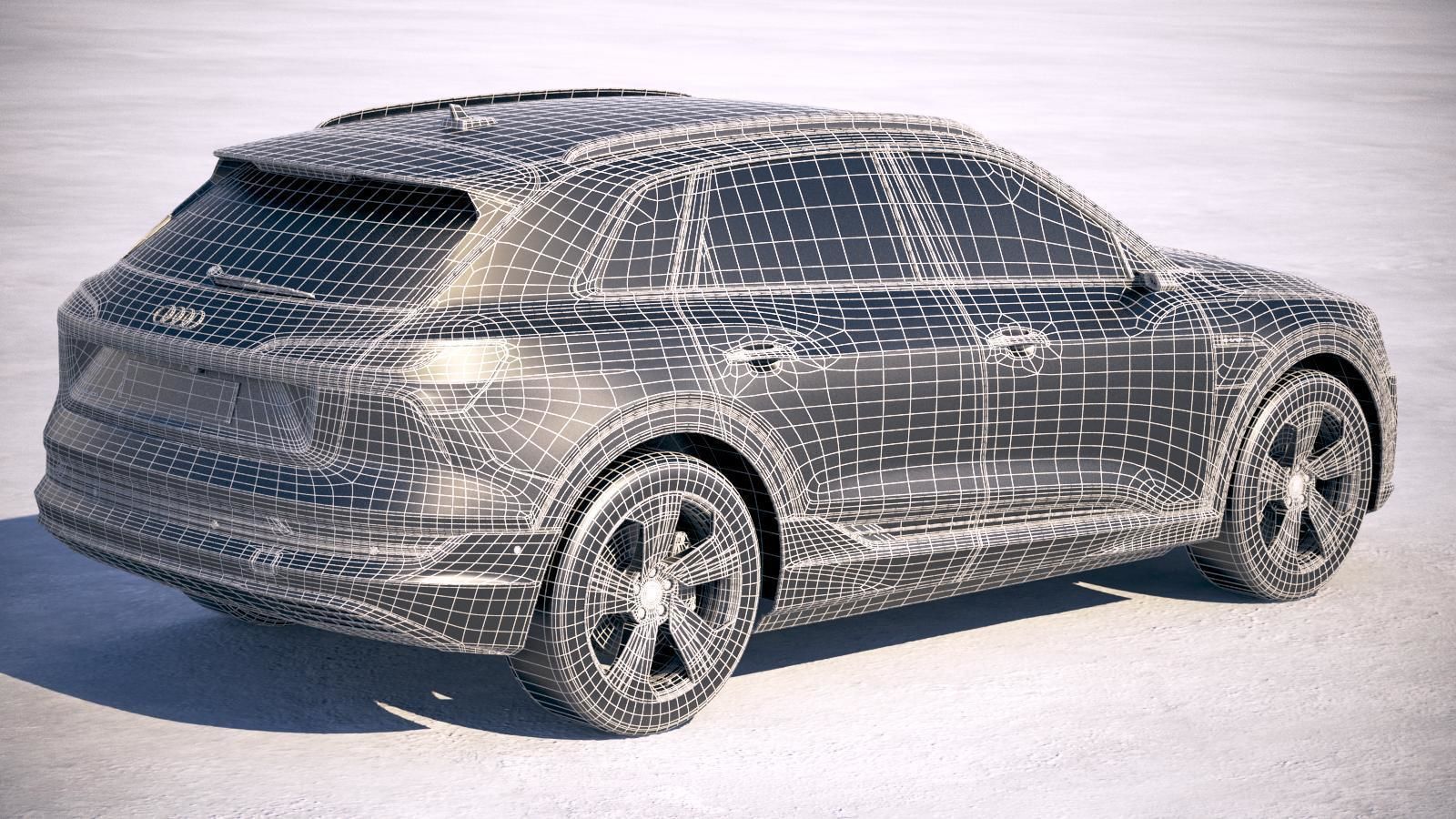 Audi e-tron 2020 3D model_20
