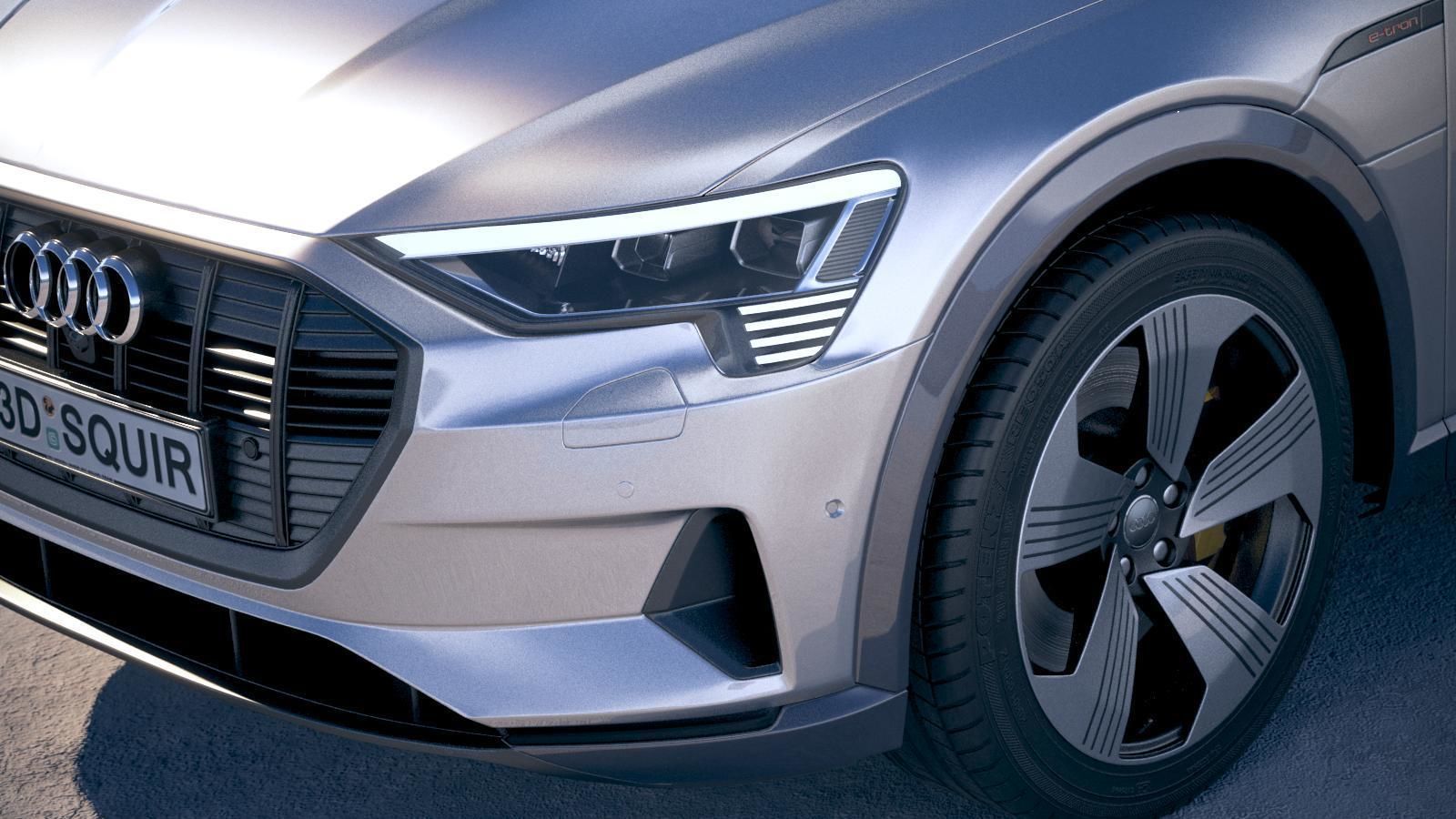 Audi e-tron 2020 3D model_2