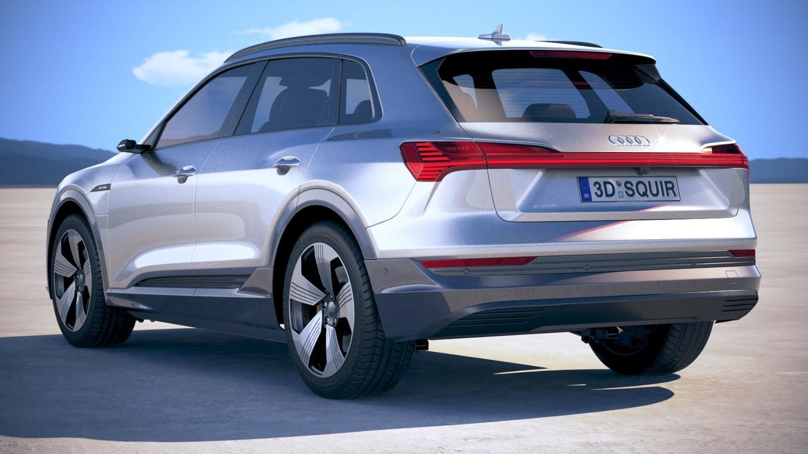 Audi e-tron 2020 3D model_13