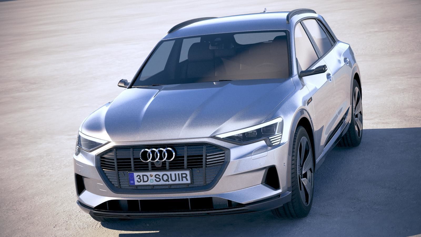 Audi e-tron 2020 3D model_1