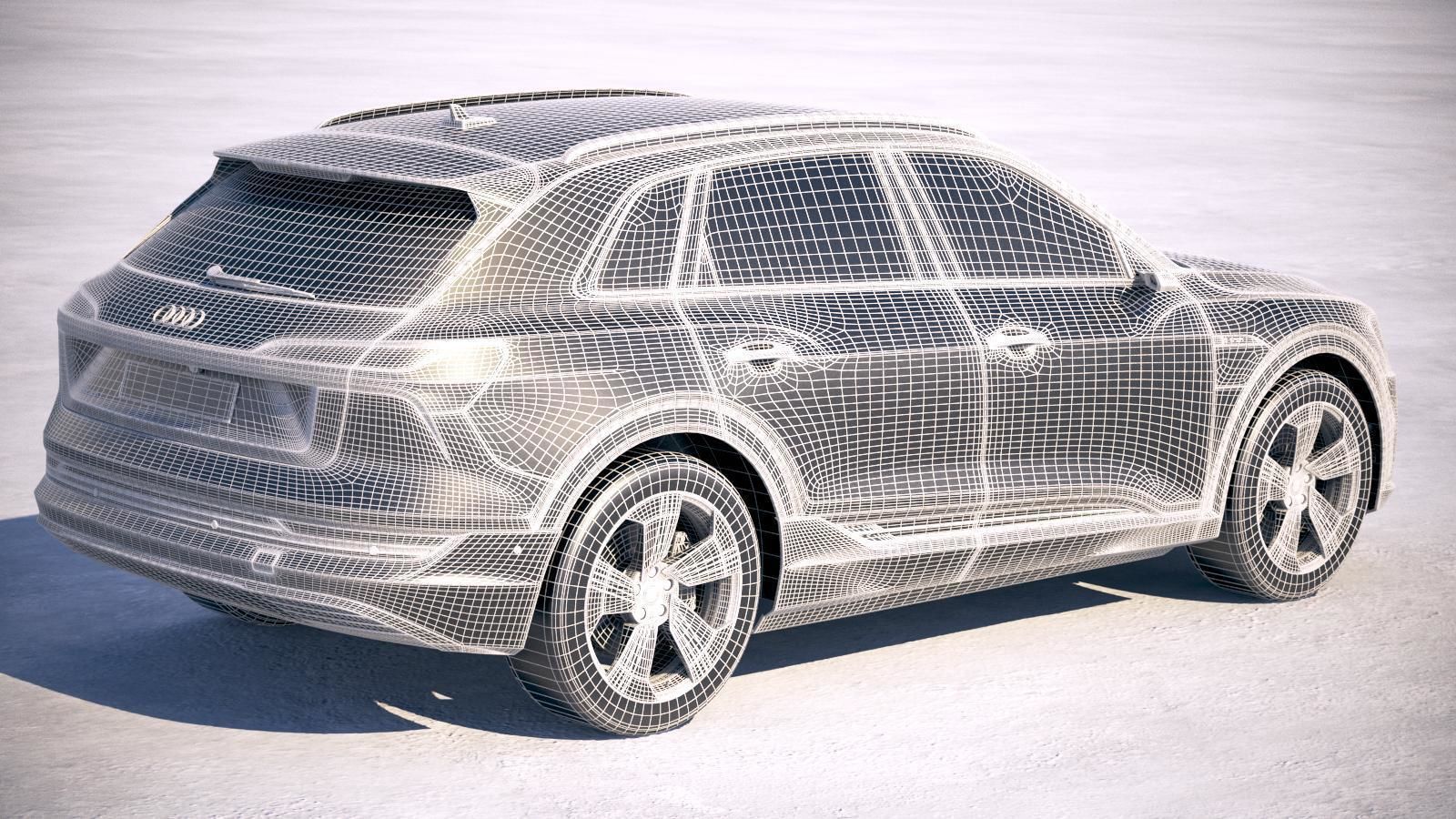 Audi e-tron 2020 3D model_18