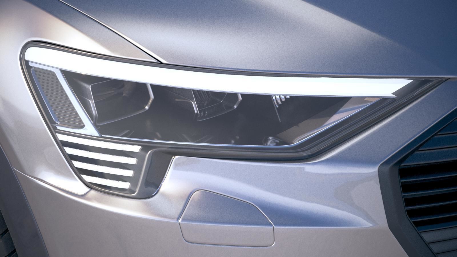 Audi e-tron 2020 3D model_15