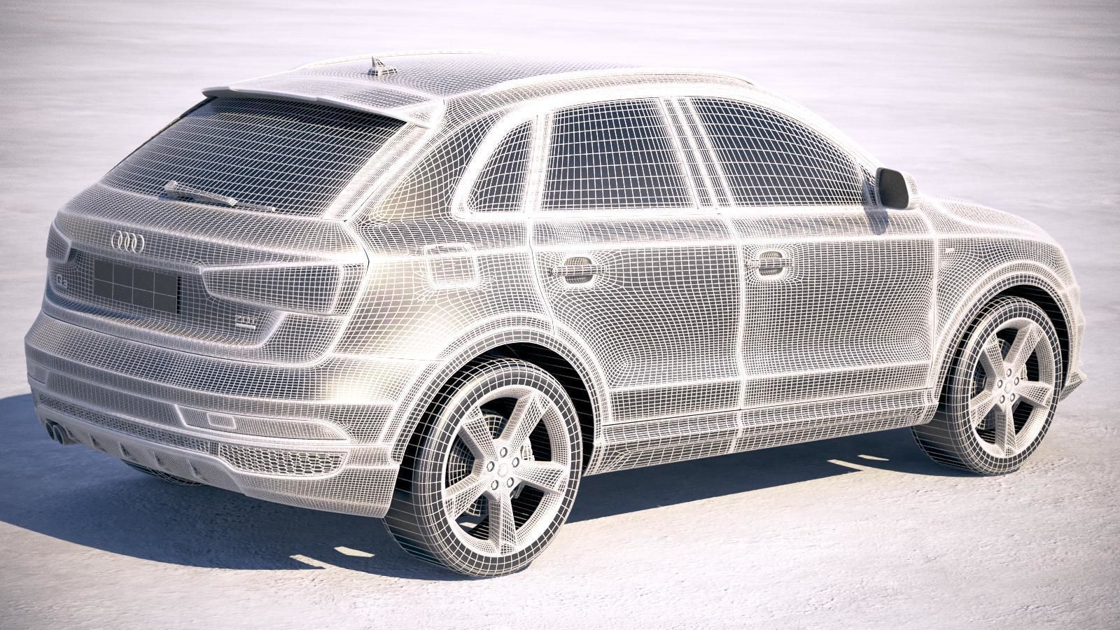 Audi Q3 2018 S-line 3D model_18