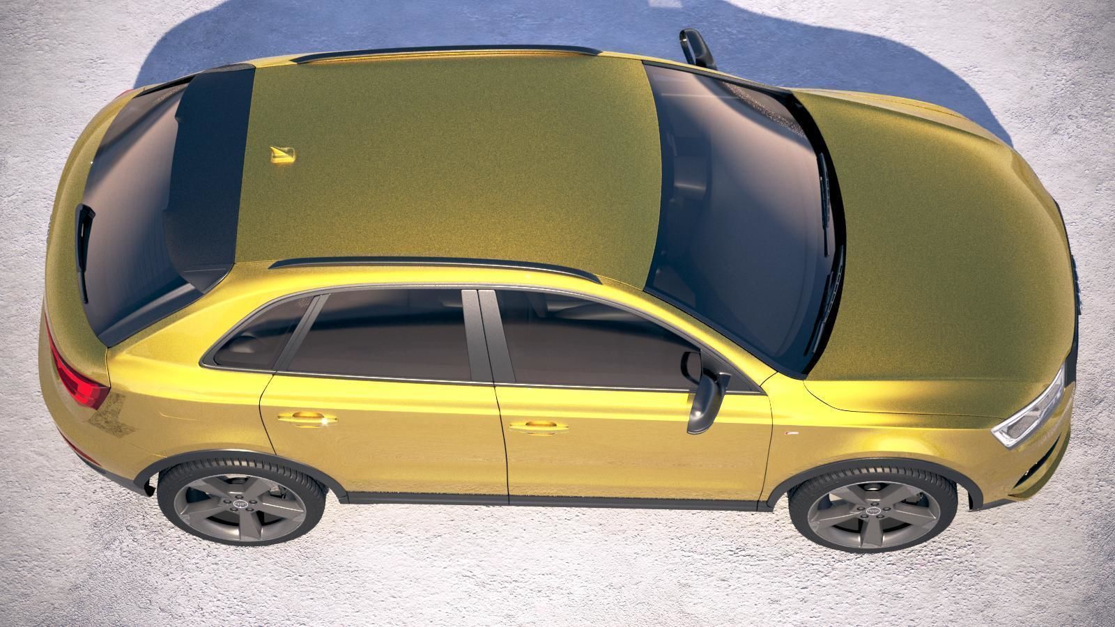 Audi Q3 2018 S-line 3D model_7