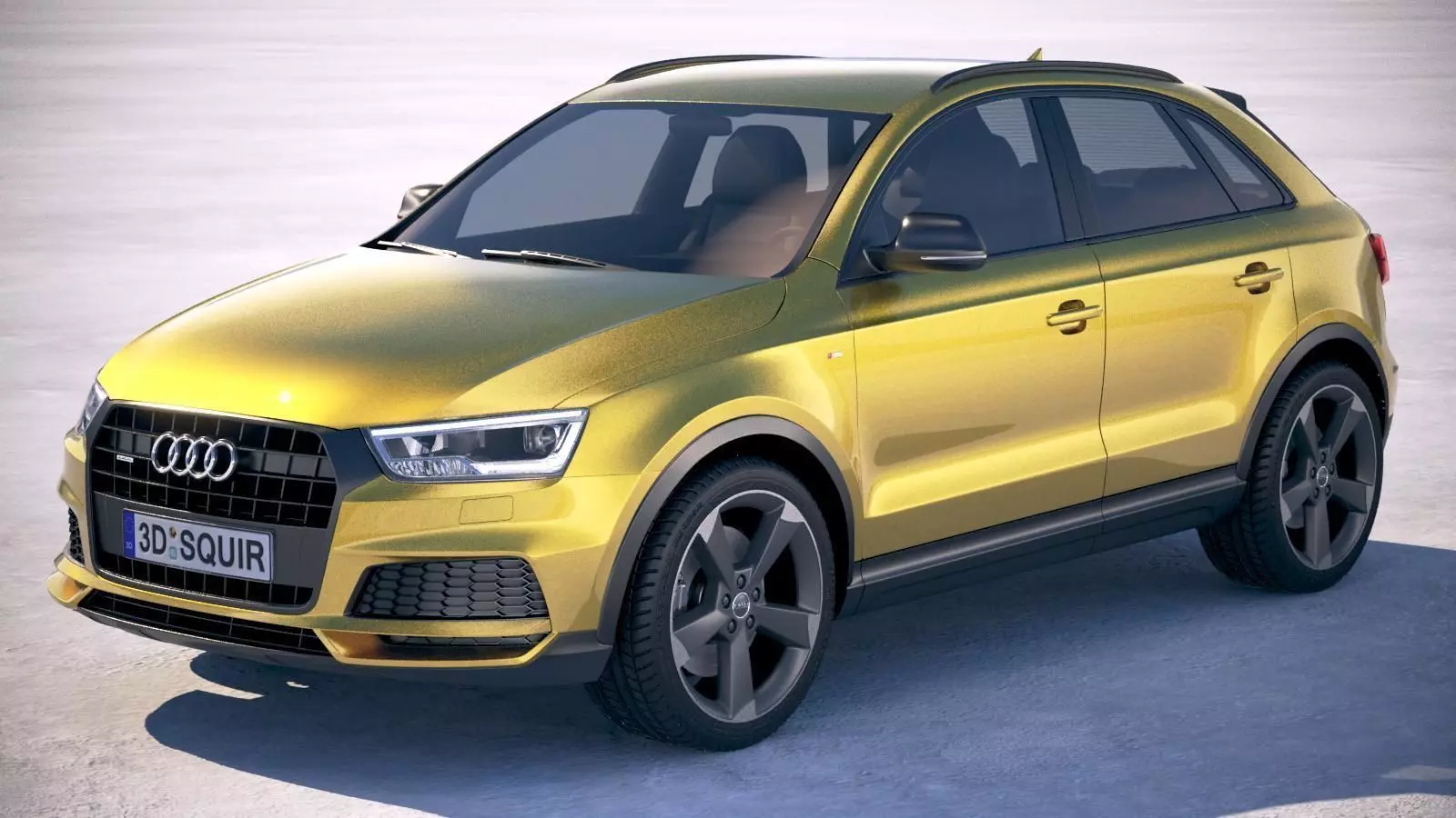 Audi Q3 2018 S-line 3D model_0