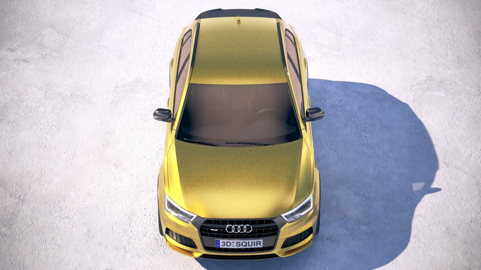 Audi Q3 2018 S-line 3D model_8