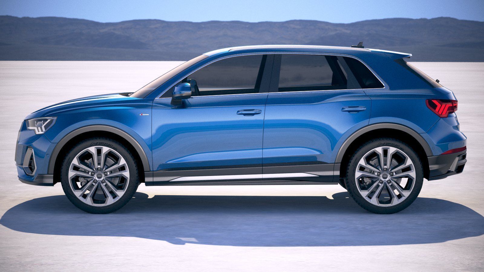 Audi Q3 S-line 2019 3D model_6
