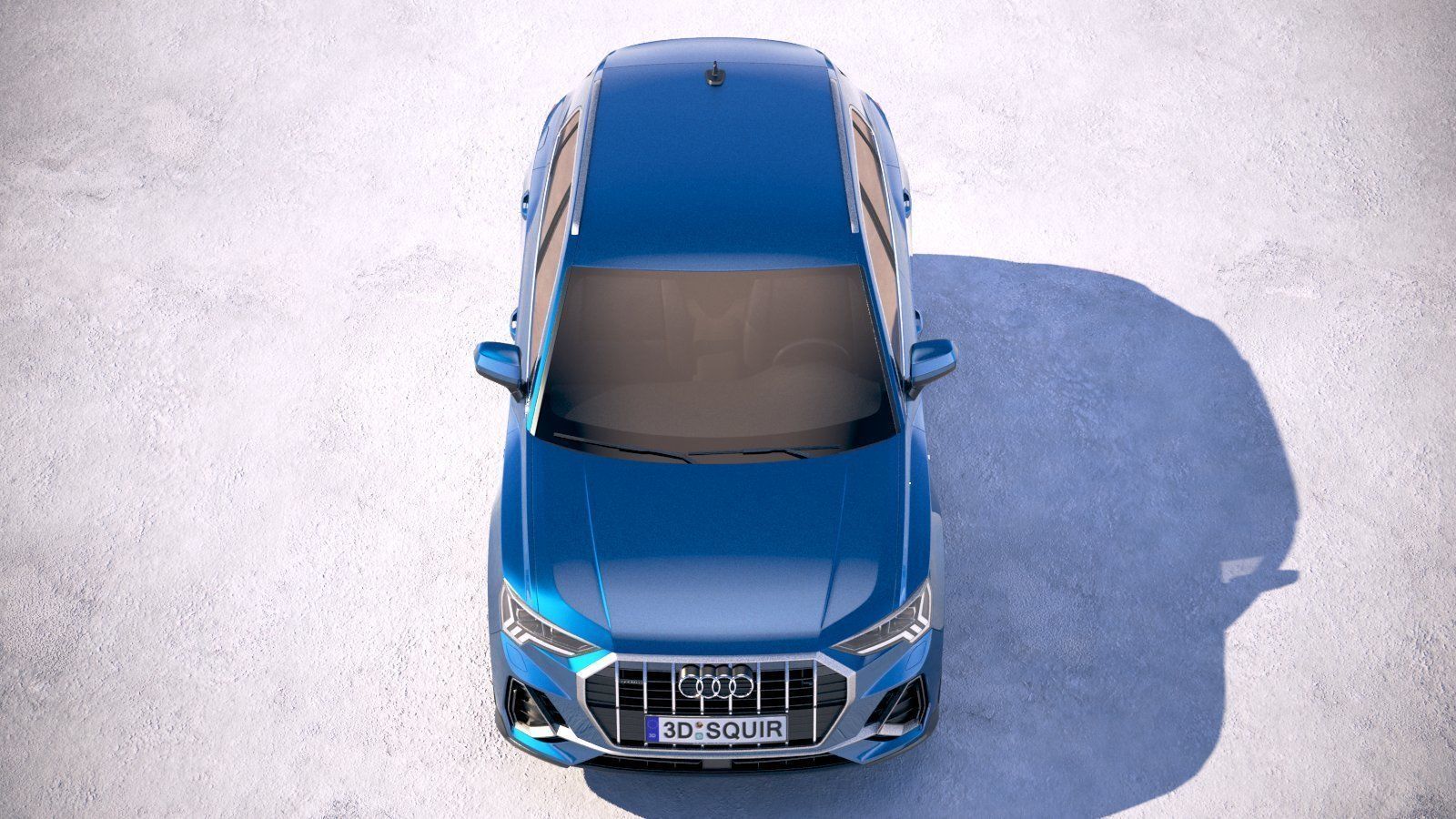 Audi Q3 S-line 2019 3D model_8