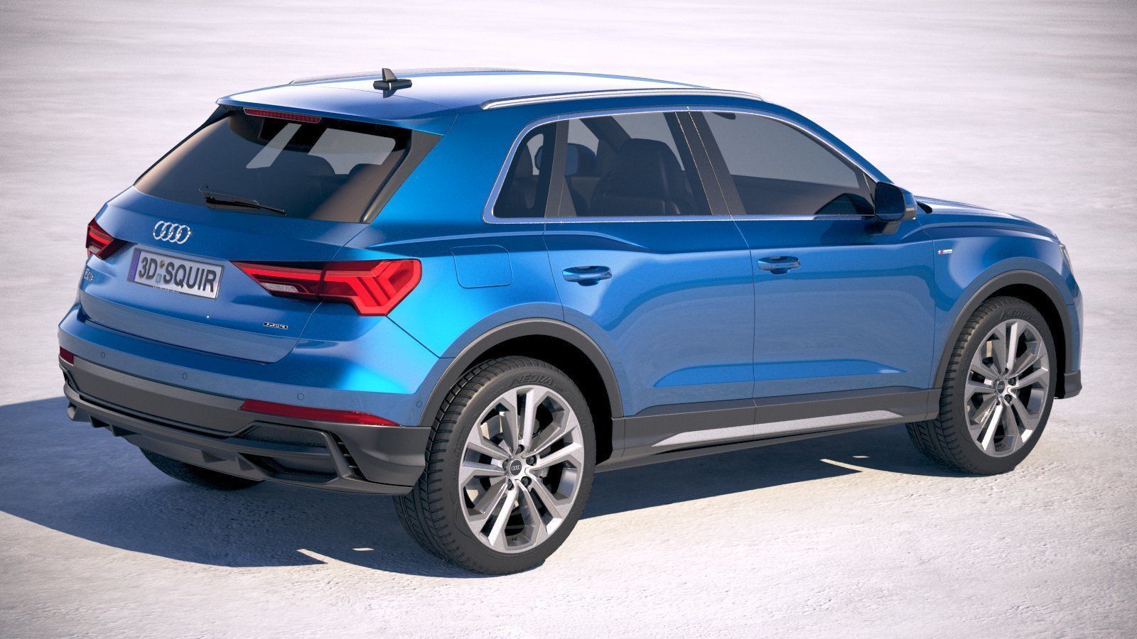 Audi Q3 S-line 2019 3D model_4