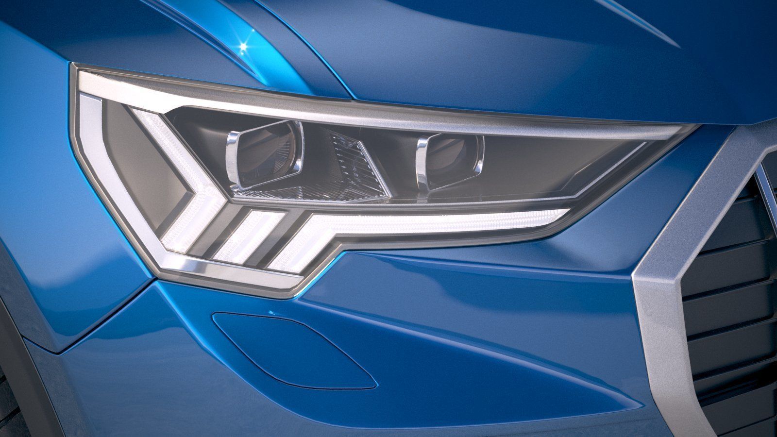 Audi Q3 S-line 2019 3D model_15