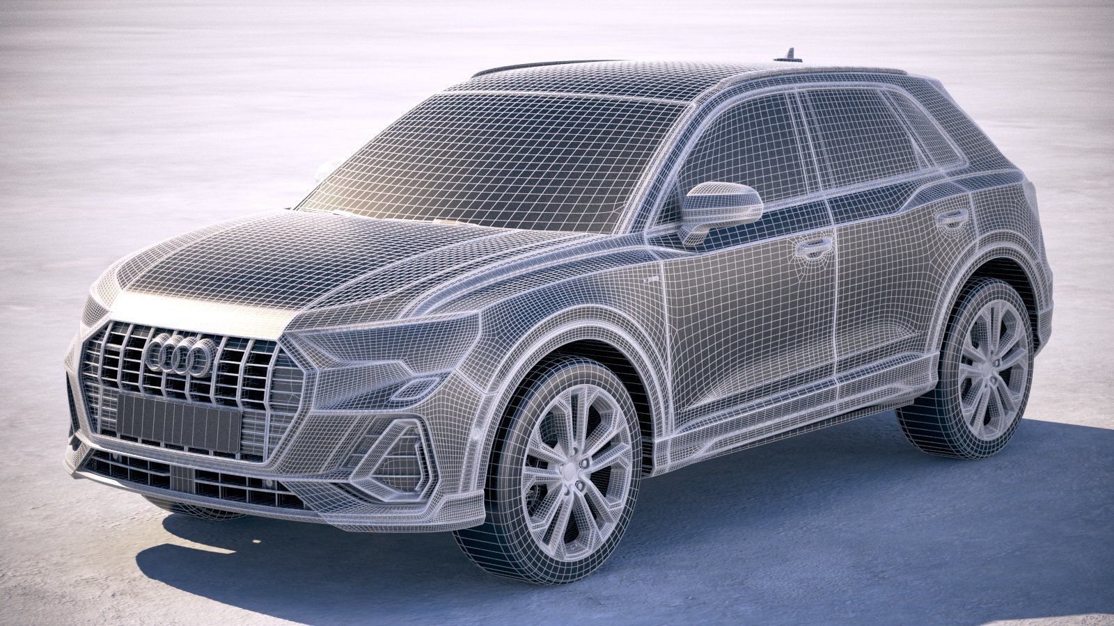 Audi Q3 S-line 2019 3D model_17