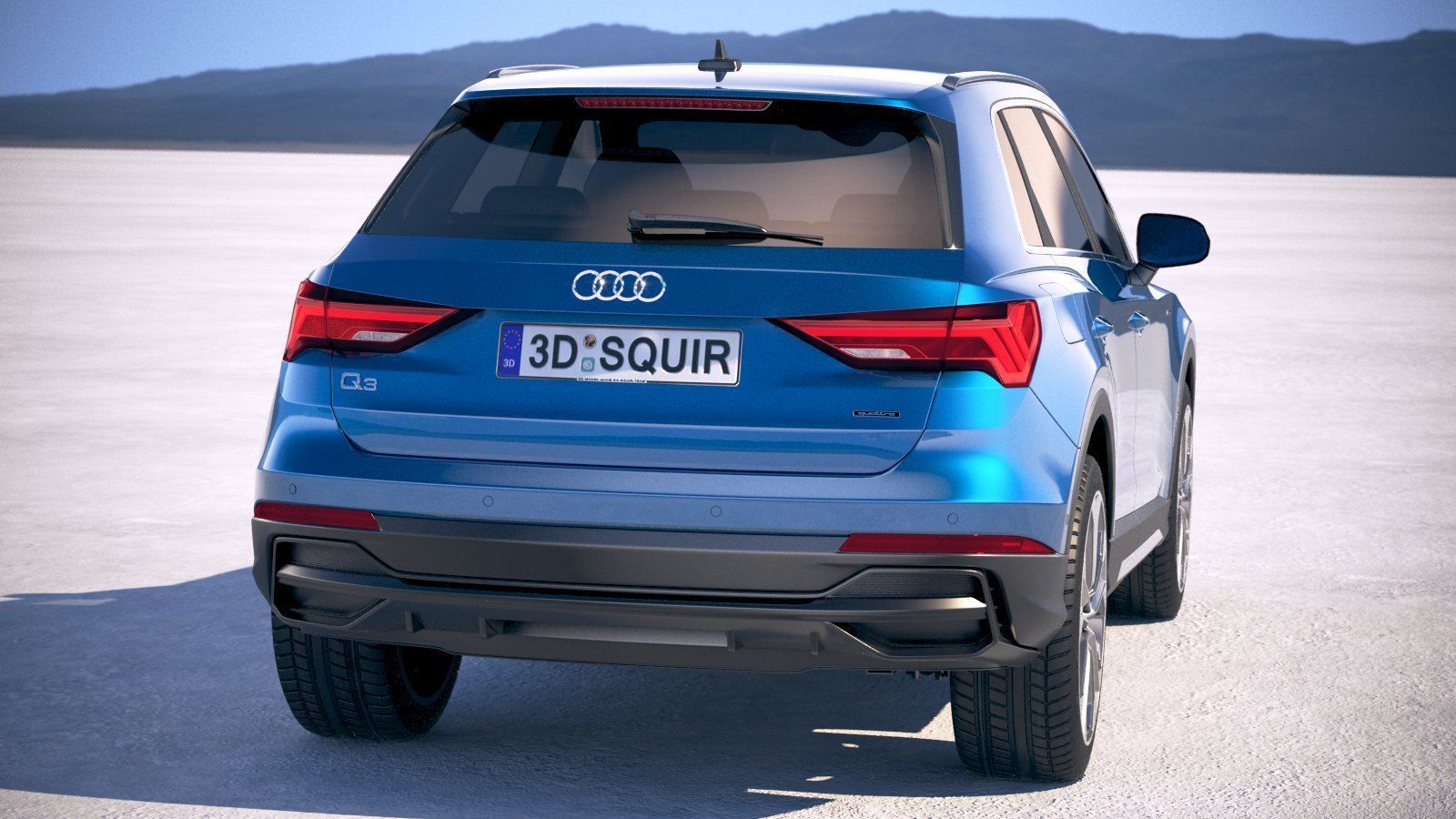 Audi Q3 S-line 2019 3D model_5