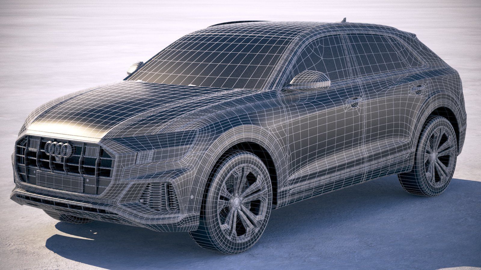 Audi Q8 2019 3D model_19