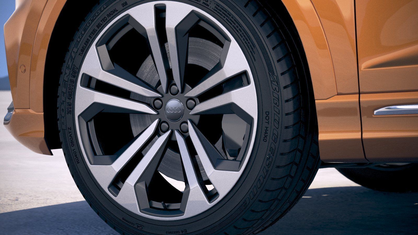 Audi Q8 2019 3D model_14