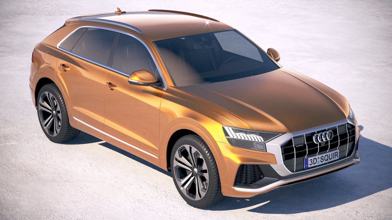 Audi Q8 2019 3D model_11