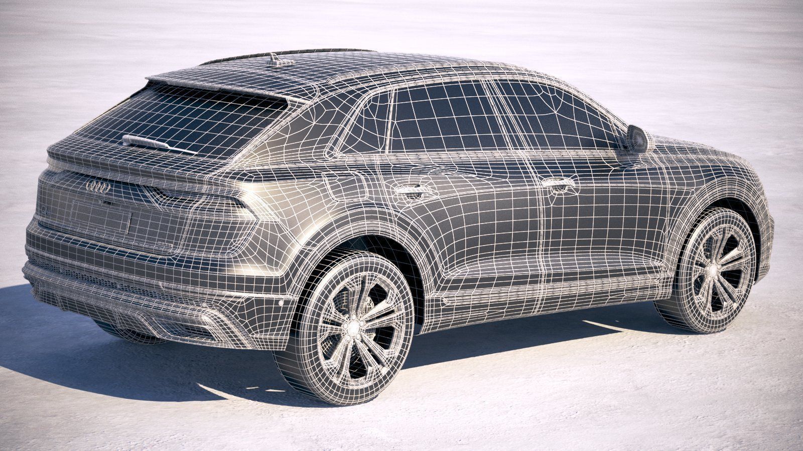 Audi Q8 2019 3D model_20