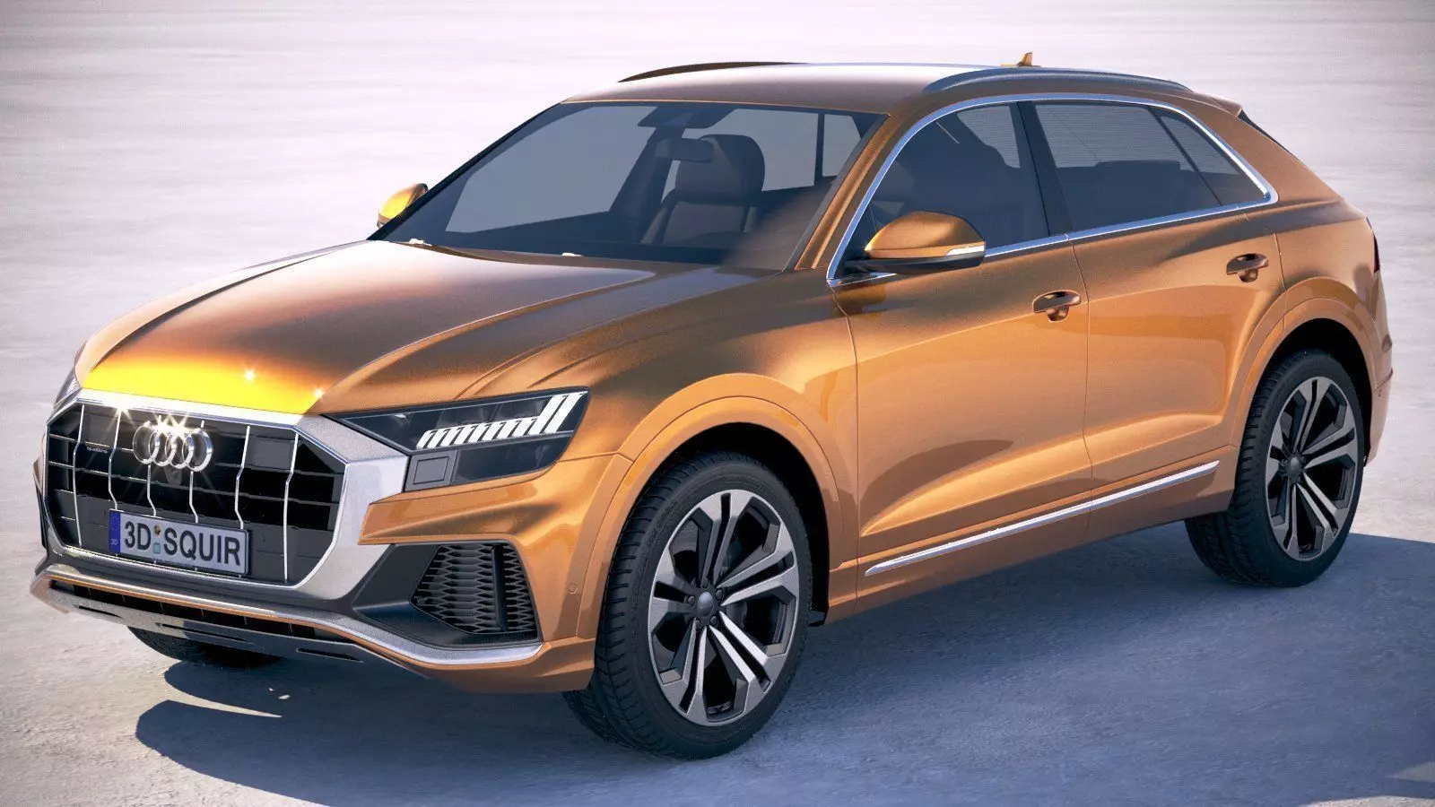 Audi Q8 2019 3D model_0