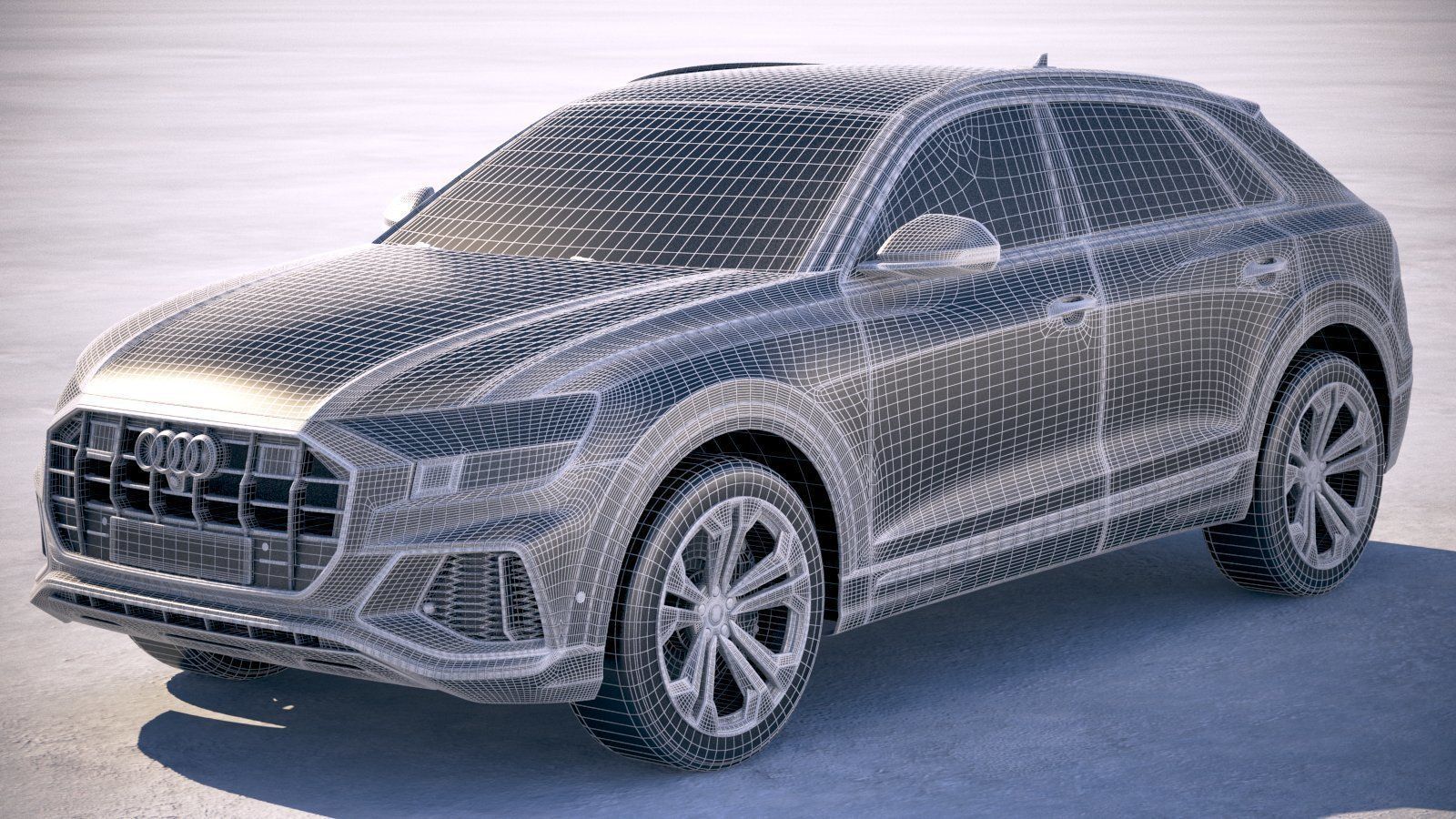 Audi Q8 2019 3D model_17