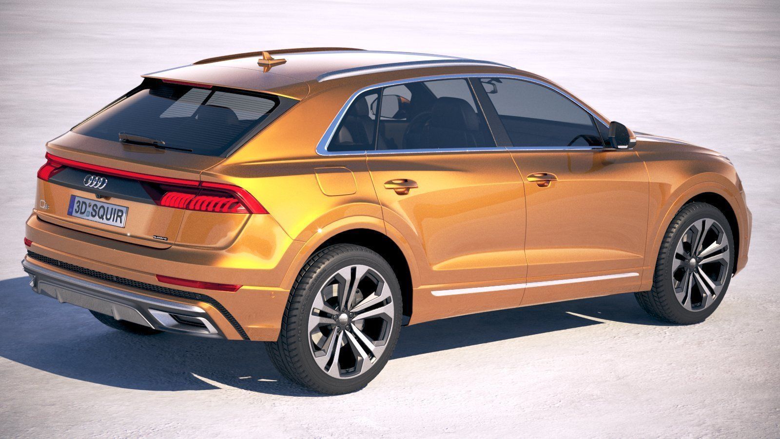 Audi Q8 2019 3D model_4