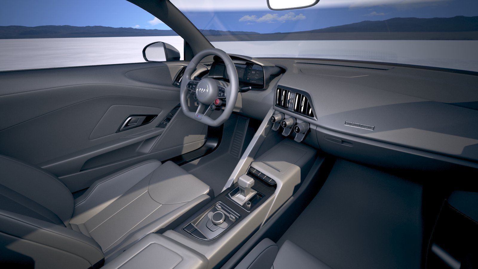 Audi R8 2019 3D model_18