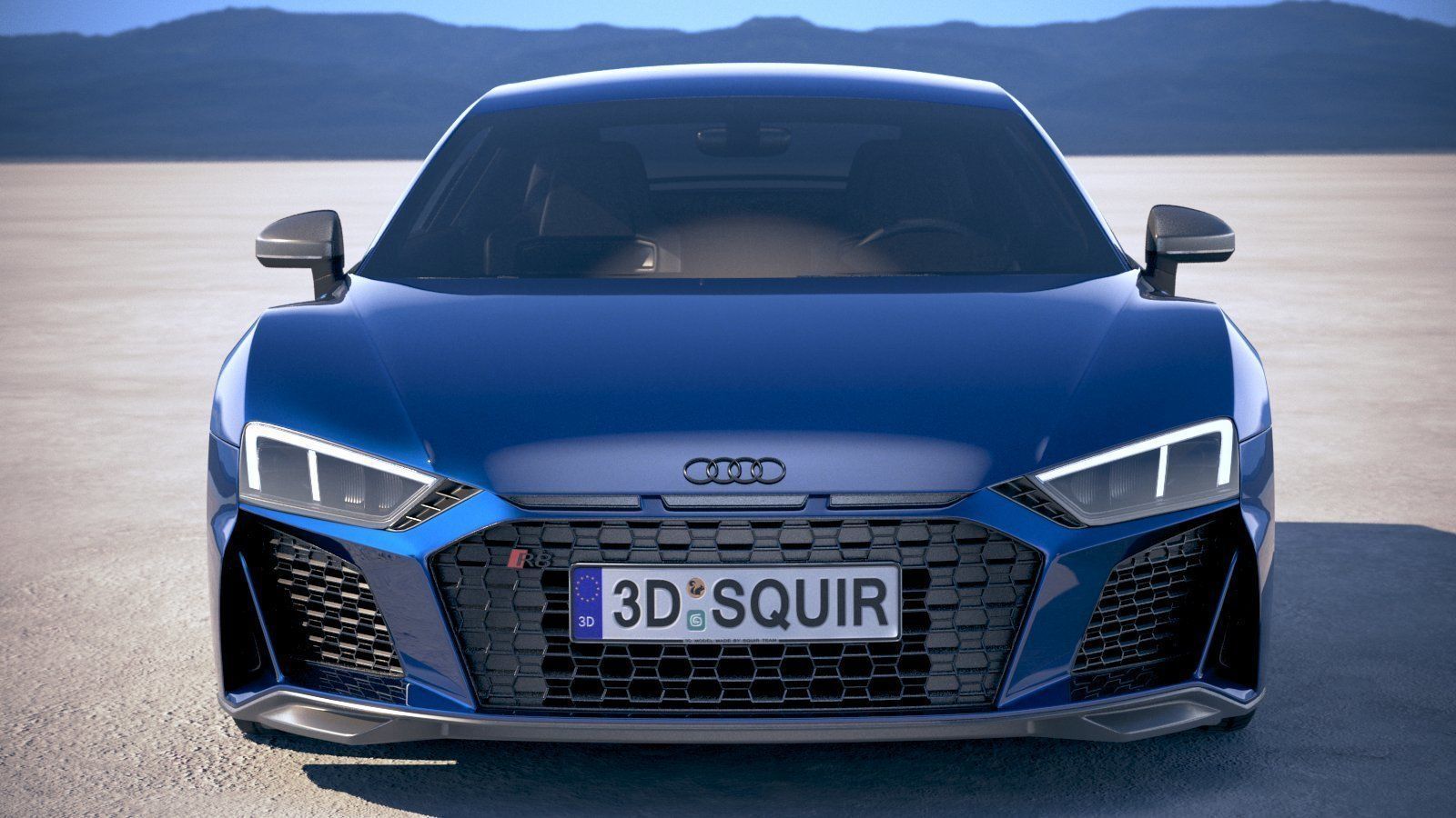 Audi R8 2019 3D model_9