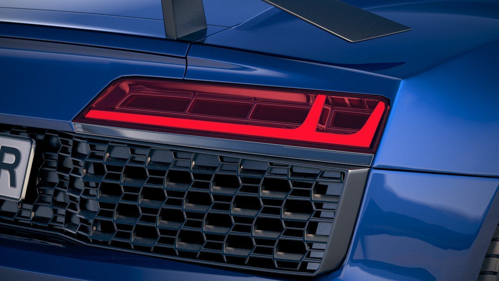 Audi R8 2019 3D model_16