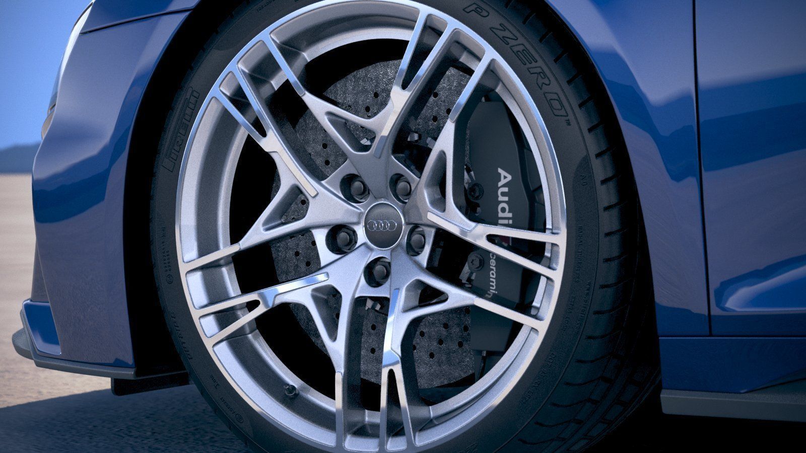 Audi R8 2019 3D model_14