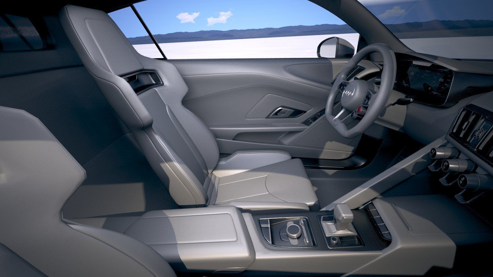 Audi R8 2019 3D model_19