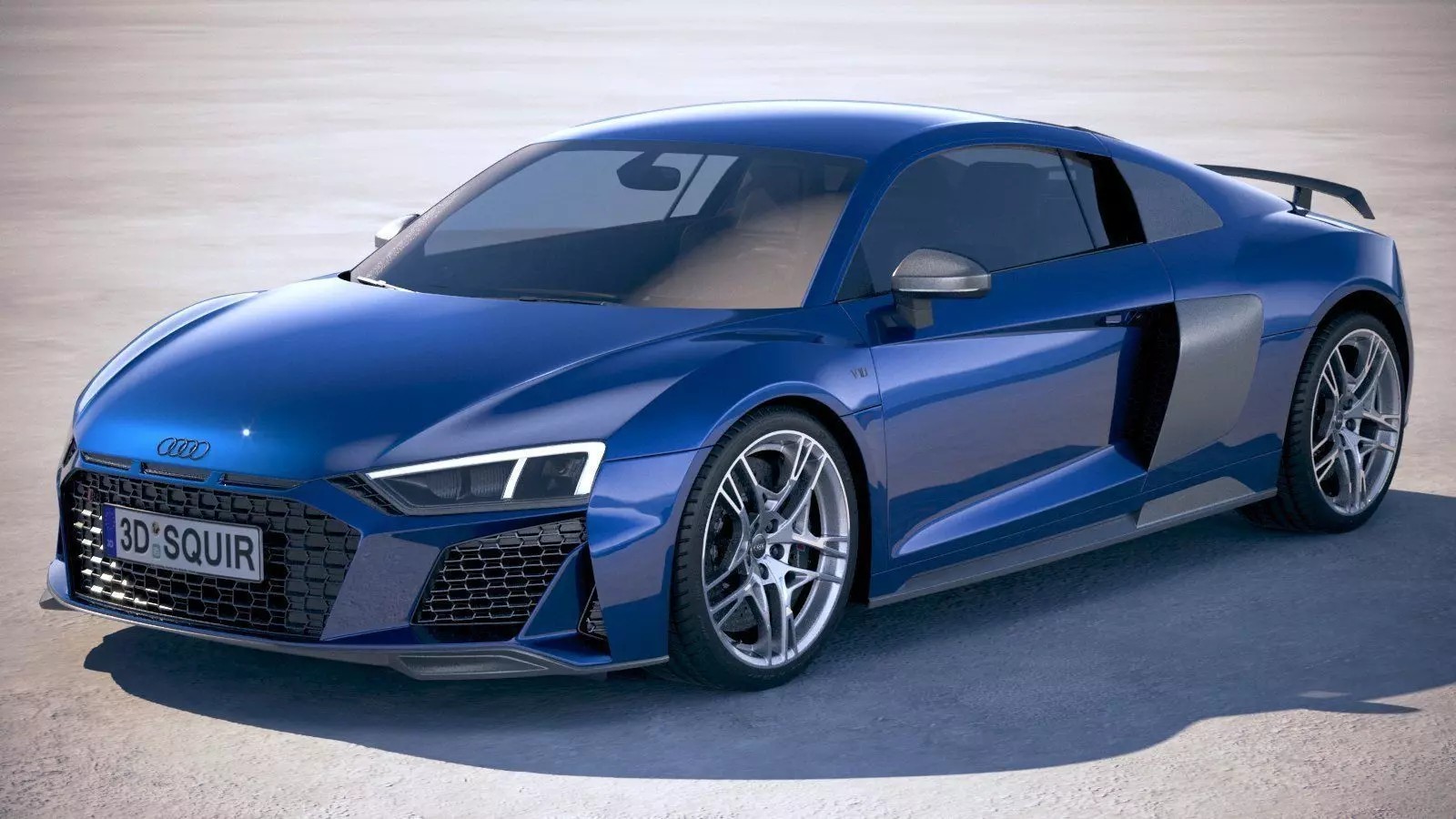 Audi R8 2019 3D model_0