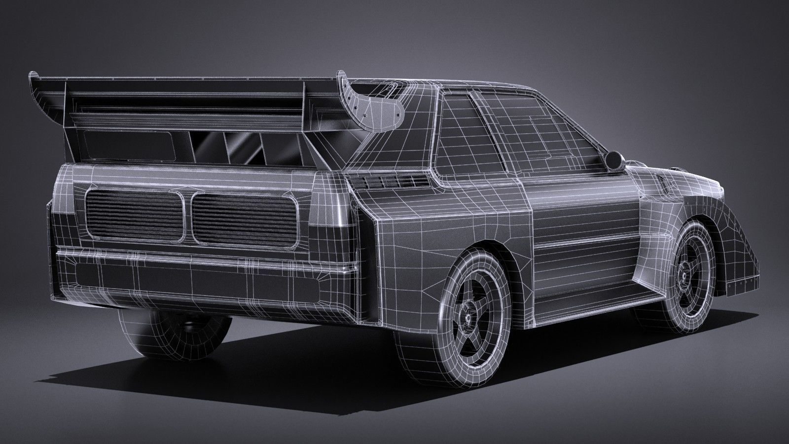 LowPoly Audi Sport Quattro s1 e2 3D model_17