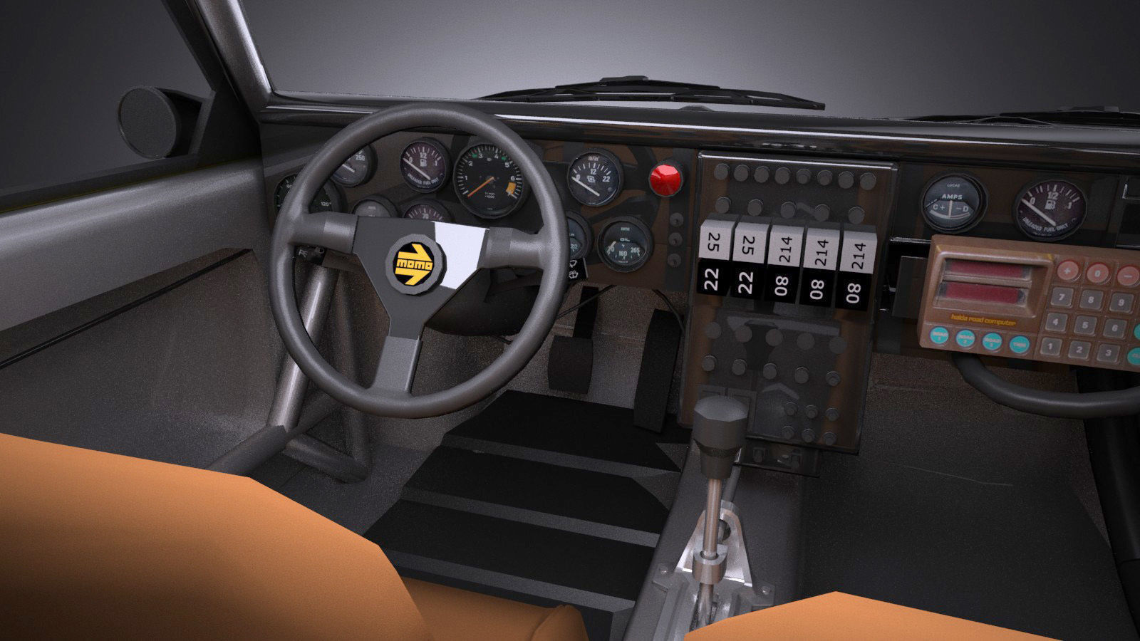 LowPoly Audi Sport Quattro s1 e2 3D model_13